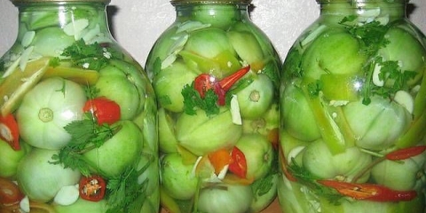 Kako fermentirati zeleni paradajz